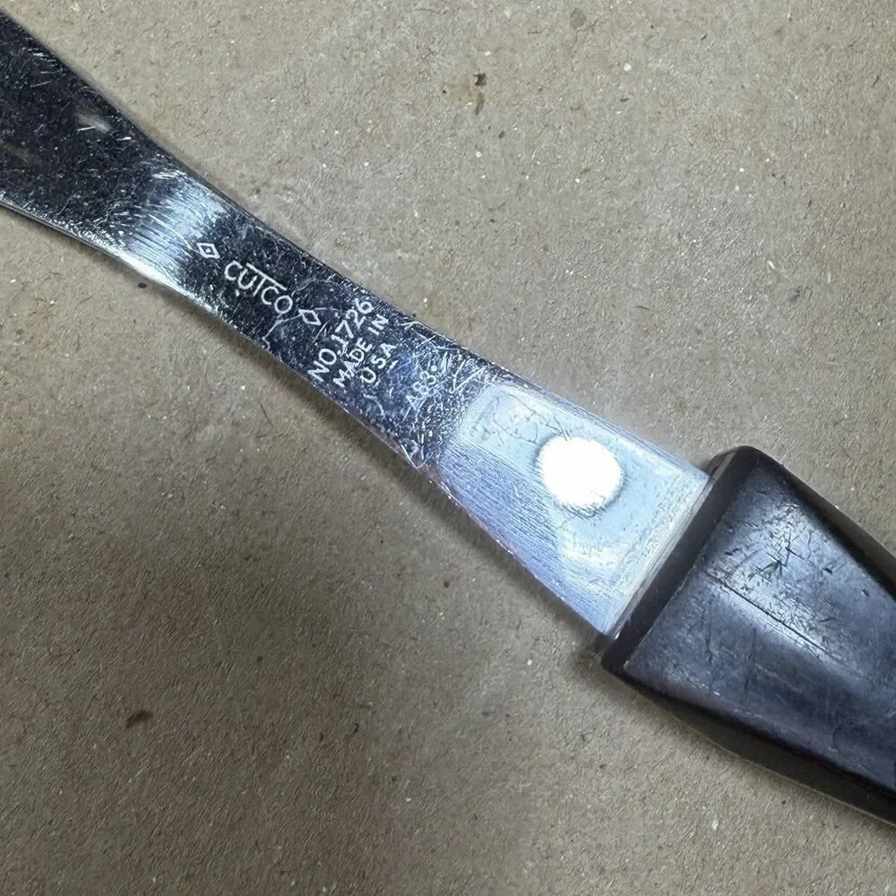 Cutco # 1726 Turning Fork Brown Handle Made in USA